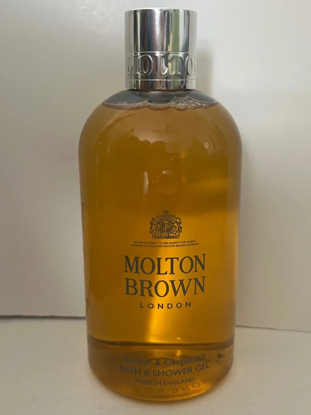 NEW Molton Brown Vetiver And Grapefruit Bath/Shower Gel 10 FL OZ